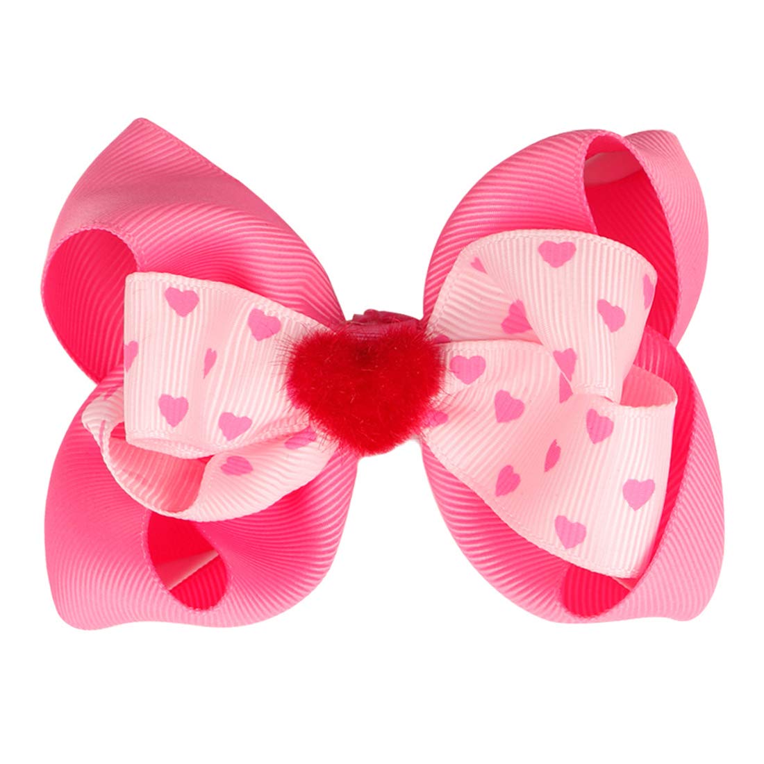 Valentine’s Day Hair Clips Hair Bow for Girls Hair Accessories TSFJ10 (4pcs)