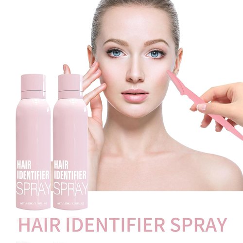 Hair Identifier Spray for Face Shaving, Hair Identifying Spray, Face Hair Identifier Spray, Skin Dermaplaning Spray for Face, Moisturizing and Skin Care Dermaplaner Spray (1pcs)