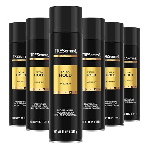 TRESemm? TRES Two Hair Spray 6 Count Extra Hold for Maximum Hold that¡¯s Never Sticky or Stiff Humidity Resistant Hairspray that Sprays on Dry 11 oz
