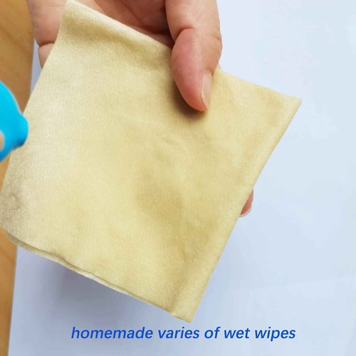 300 Count Careboree Unbleached Baby Dry Wipes Dry Unscented Multi-Purpose Cotton Tissue