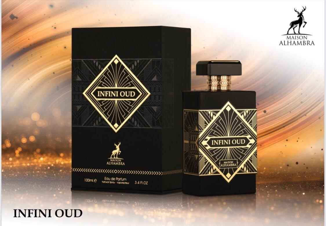 Infini Oud by Maison Alhambra for Unisex - 3.4 oz EDP Spray
