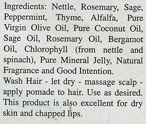 Nature's Blessings Hair Pomade 4 oz