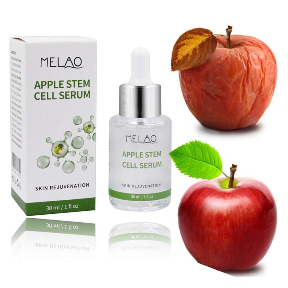 AKARY Face Skin Care Serum Apple Stem Cell Liquid for Firm Skin, Removing Acne, Cleaning Pores, Restore Skin Elasticity, Even Skin Tone, Eye Area, Fine Lines – Natural and Moisturizing