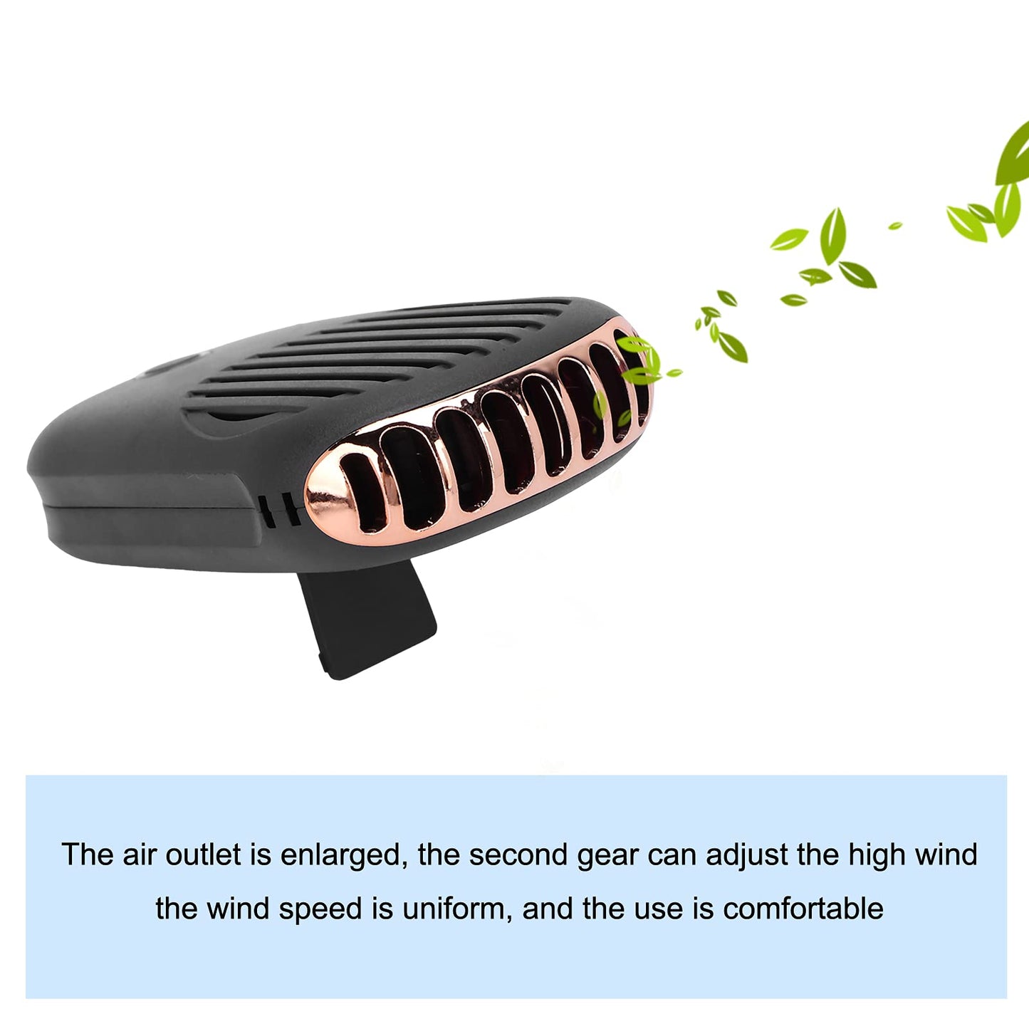 FILFEEL Eyelash Fan for Lash Extensions Multi‑Functional Portable Handheld USB Fan Bladeless Rechargeable Air Conditioning Cooling Fan for Eyelash Extension Glue Dryer Fan(Black)