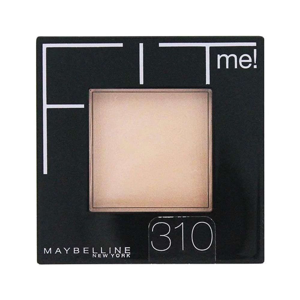 Maybelline New York Fit Me! Powder, 310 Sun Beige, 0.3 Ounce