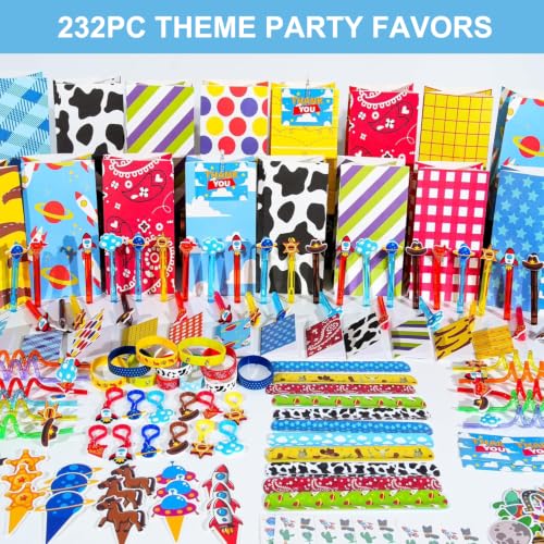 Blue Hydrangea 232 Pc Birthday Party Favors Set