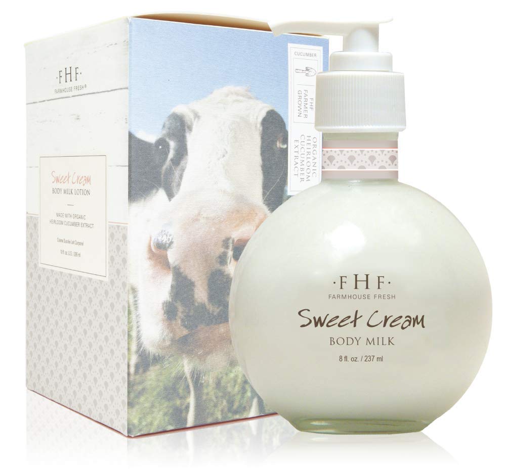 FarmHouse Fresh Sweet Cream Body Milk, Sweet Cream, 8 Fl Oz