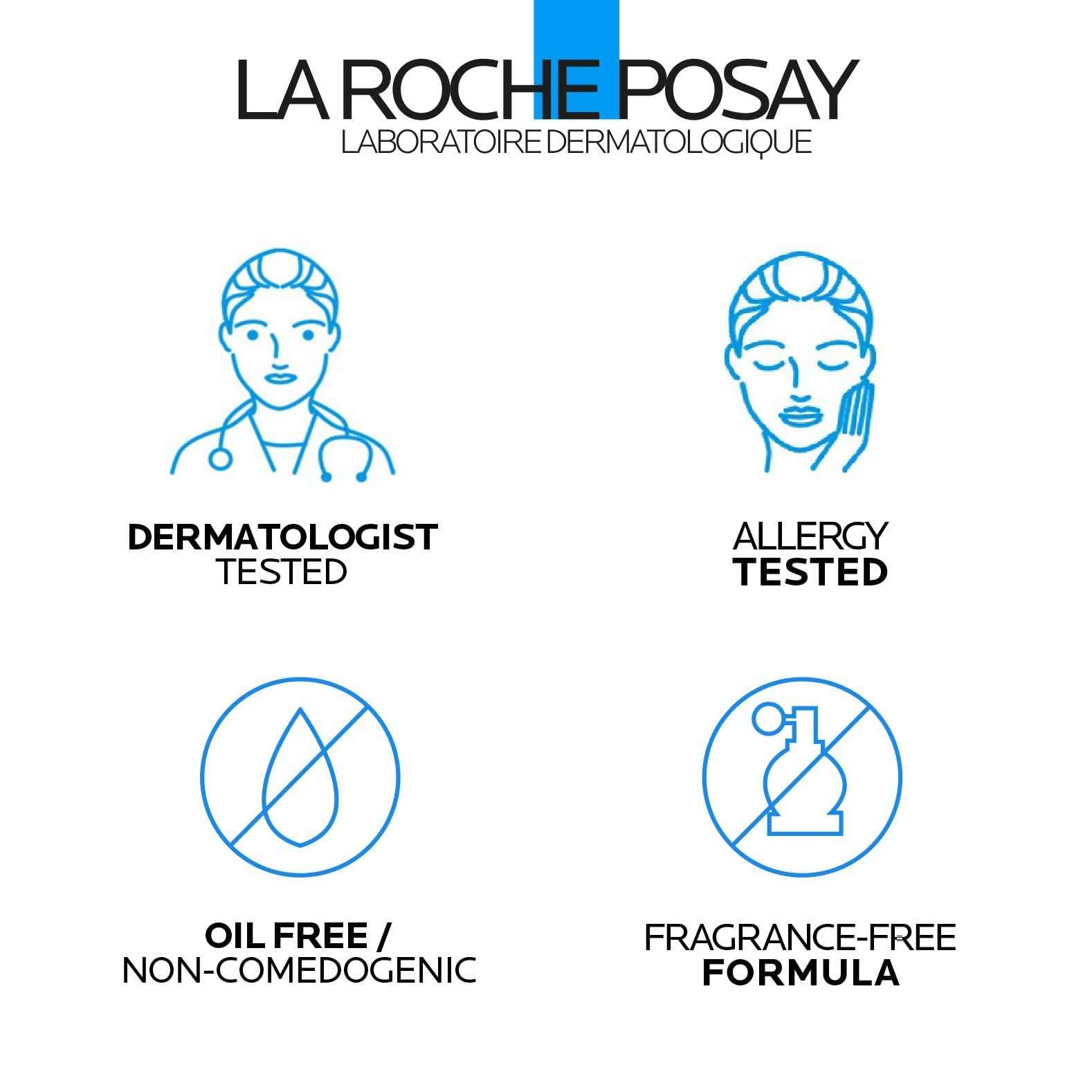 La Roche-Posay Toleriane Purifying Foaming Facial Cleanser Bundle, Oil Free Face Wash for Oily Skin with Niacinamide, Pore Cleanser Won’t Dry Out Skin, Unscented