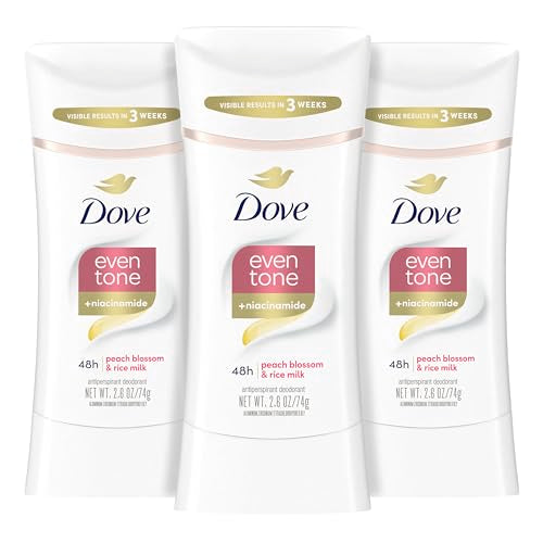 Even Tone Antiperspirant Stick - Peach Blossom & Rice Milk, 3-Pack