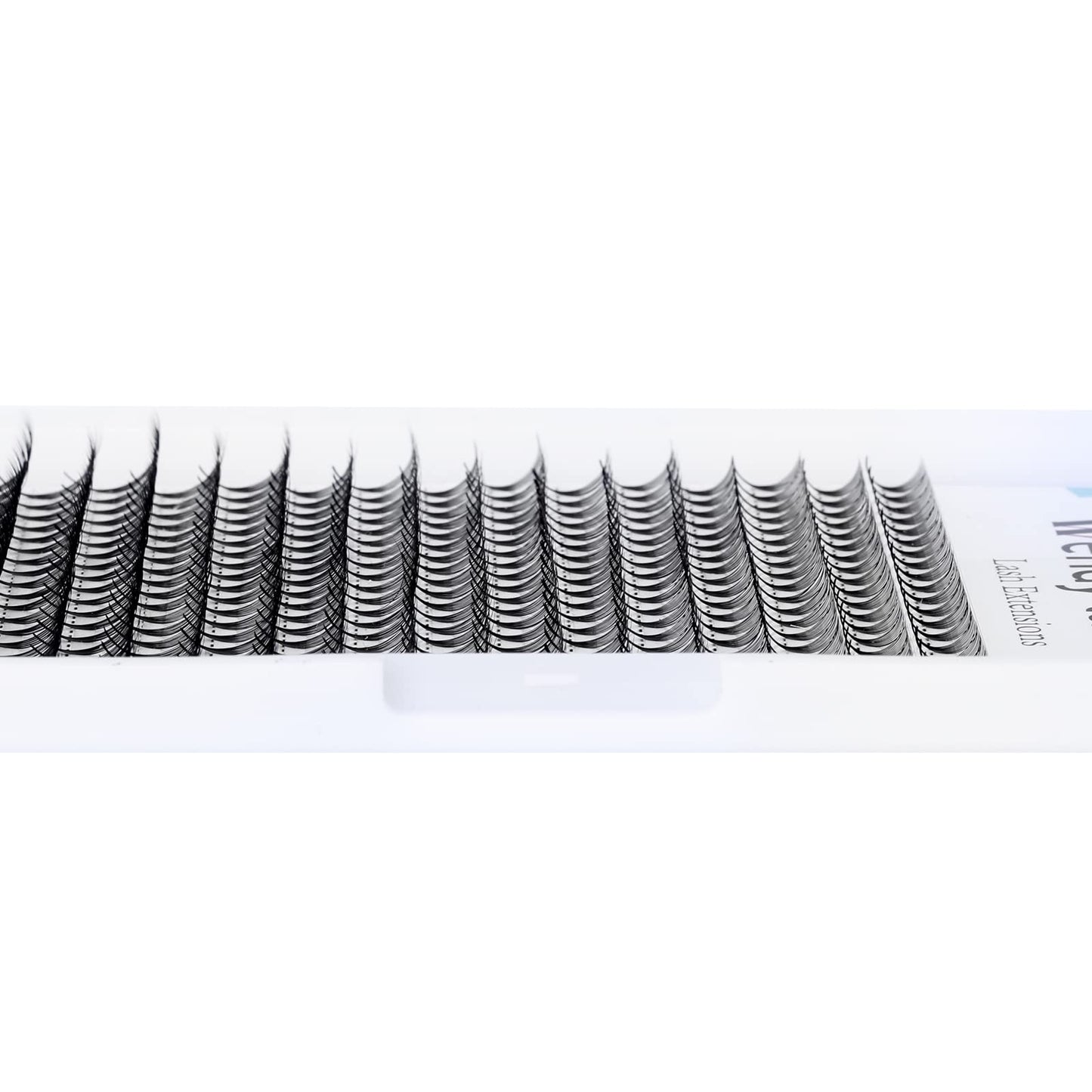 WENDY Lashes Volume Eyelash Extensions Premade Fans 10D D Curl 16 Rows 9-16mm Mixed Ponited Base Preamde Lash Fans Volume Lash Extensions Supplies (10D-0.07-D, 9-16mm Mixed)