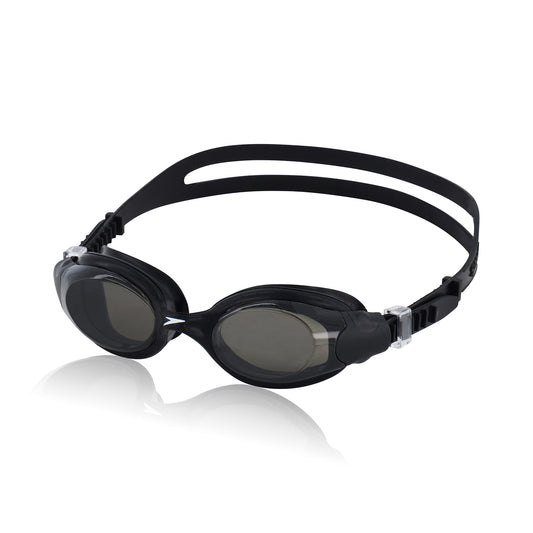 Speedo Unisex-Adult Swim Goggles Hydrosity, Speedo Black/Smoke, USXHYDROSITYA