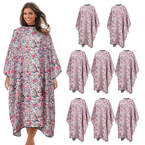 Professional Salon Cape Polyester Barber Cape Hair Cut Cape,54¡±x62¡± (8 Pack)
