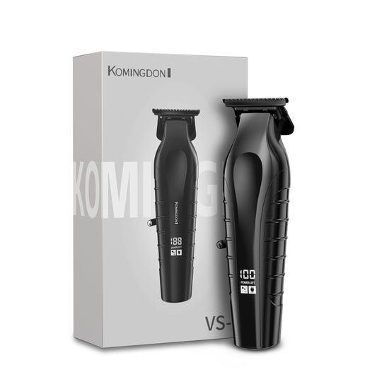 KOMINGDON Beard Trimmer for Men Professional,Liners Trimmer Hair Clippers, Precision Edgers Barber Clippers,Zero Gapped T-Blade Hair Trimmer Kit with LCD Display, Hair Cutting Mustache Facial