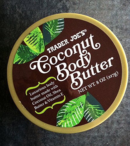 Trader Joe's Coconut Body Butter, 8 Ounce (Pack of 2)