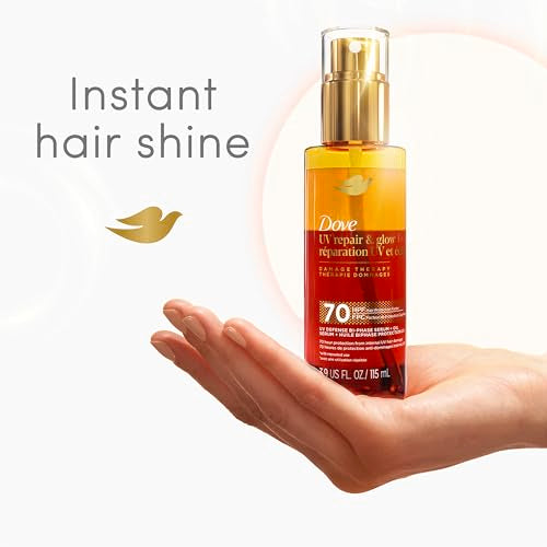 Dove UV Repair Hair Serum + Oil, 3.9 fl oz