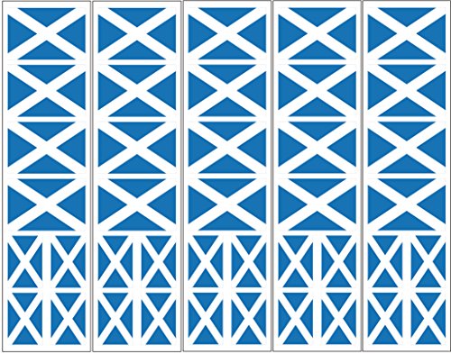 Scotland Flag Temporary Tattoos - 40 Pack Party Favors