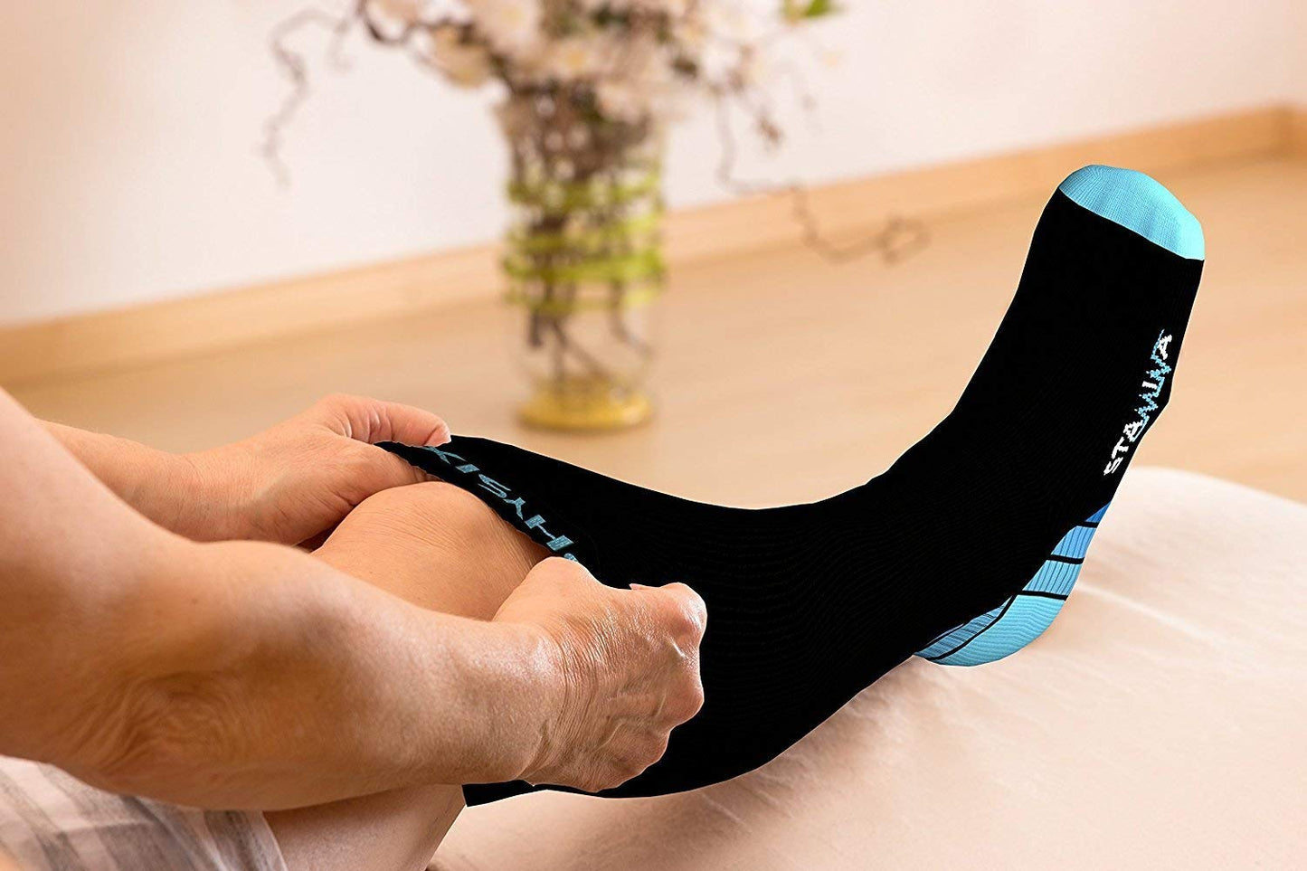 Compression Socks for Men & Women, BEST Graduated Athletic Fit for Running, Nurses, Shin Splints, Flight Travel, & Maternity Pregnancy. Boost Stamina, Circulation, & Recovery - Includes FREE EBook!