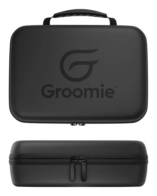 Groomie Travel Case for BaldiePro Electric Head Shaver for Men - Sleek Hard Case for Shaving Kit - Portable On-the-Go Accessory for Head Shaver & Grooming Accessories