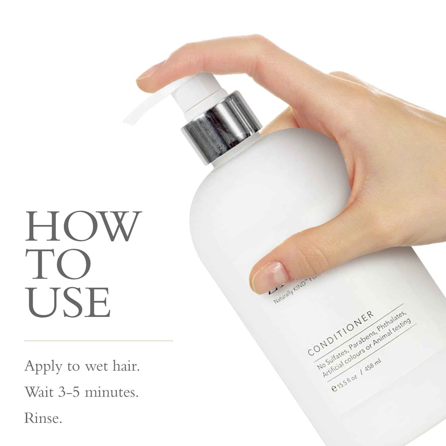 Gilchrist & Soames Zero% Unisex Conditioner – Natural, Sulfate Free, Paraben Free, Cruelty Free Formula for All Hair Types, Hydrating Hair & Scalp Treatment with Fresh Botanical Scent, 15.5 oz