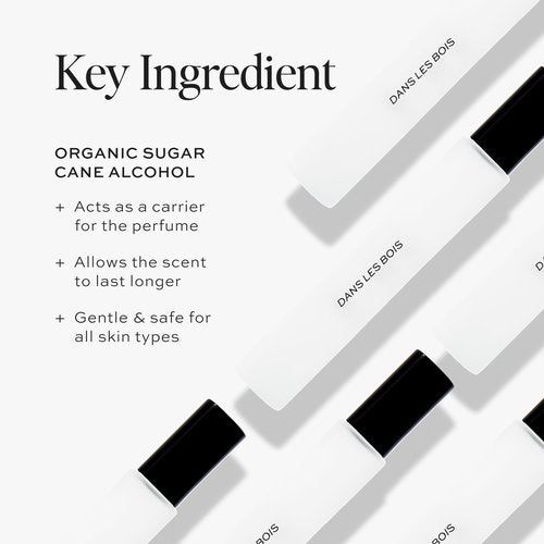 DIME Beauty Perfume Dans Les Bois, 0.34 oz / 10 ml - Travel Fragrance Spray, Feminine and Bold Scent, Hypoallergenic, Clean Perfume, Eau de Toilette For Women