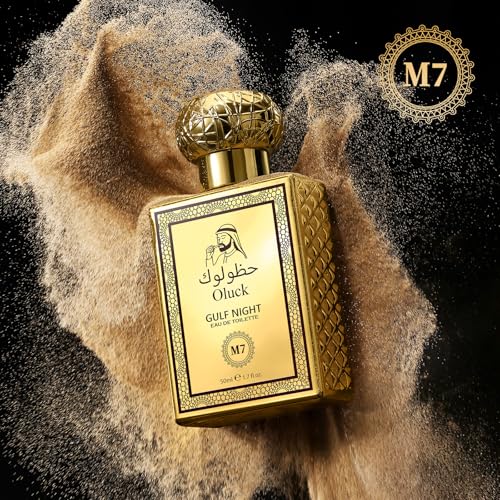 Oluck Gulf Night M7 Unisex Cologne - 50ml Citrus & Woody