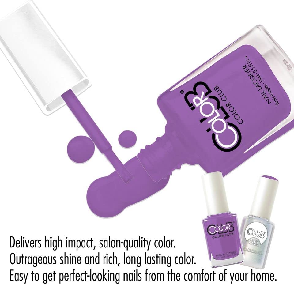 Color Club Pucci-licious Color Club Gel + Lacquer Duo Includes 1 Each Of 05geln20 and 05an20, 0.5 fluid_ounces