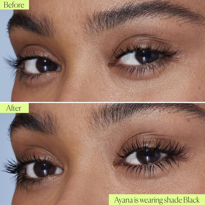 Well People Lengthening Mascara - Vegan, Smudge-Resistant Brown