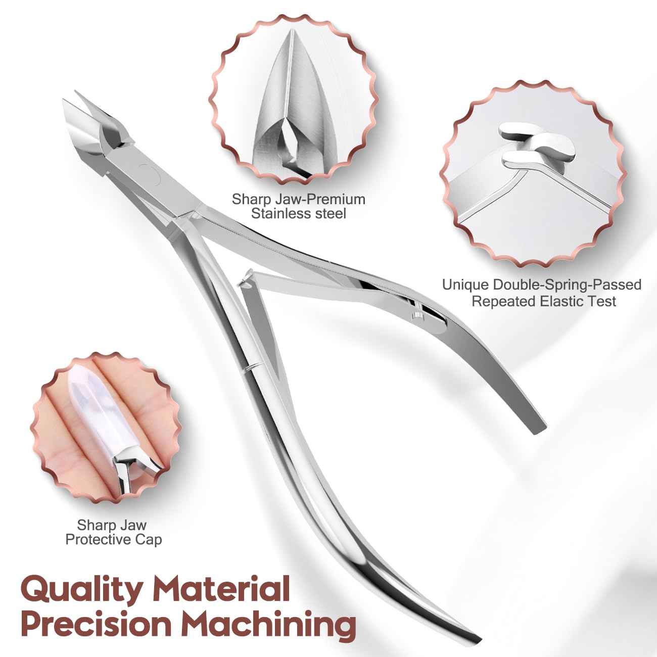 Gubonwer cuticle nippers (Silver 2)