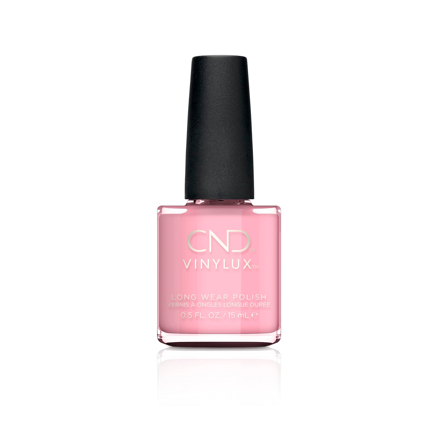 CND Vinylux Longwear Pink Nail Polish, Gel-like Shine & Chip Resistant Color, Be Demure, 0.5 fl. oz