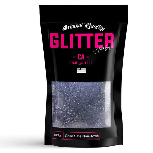 CHARCOAL Grey | 100g / 3.5oz Ultra Fine Glitter | Non-Toxic | Great for Arts, Crafts, Slime, Epoxy, Resin, Nail Polish | Decoration | Festival | Body, Hair Glitter