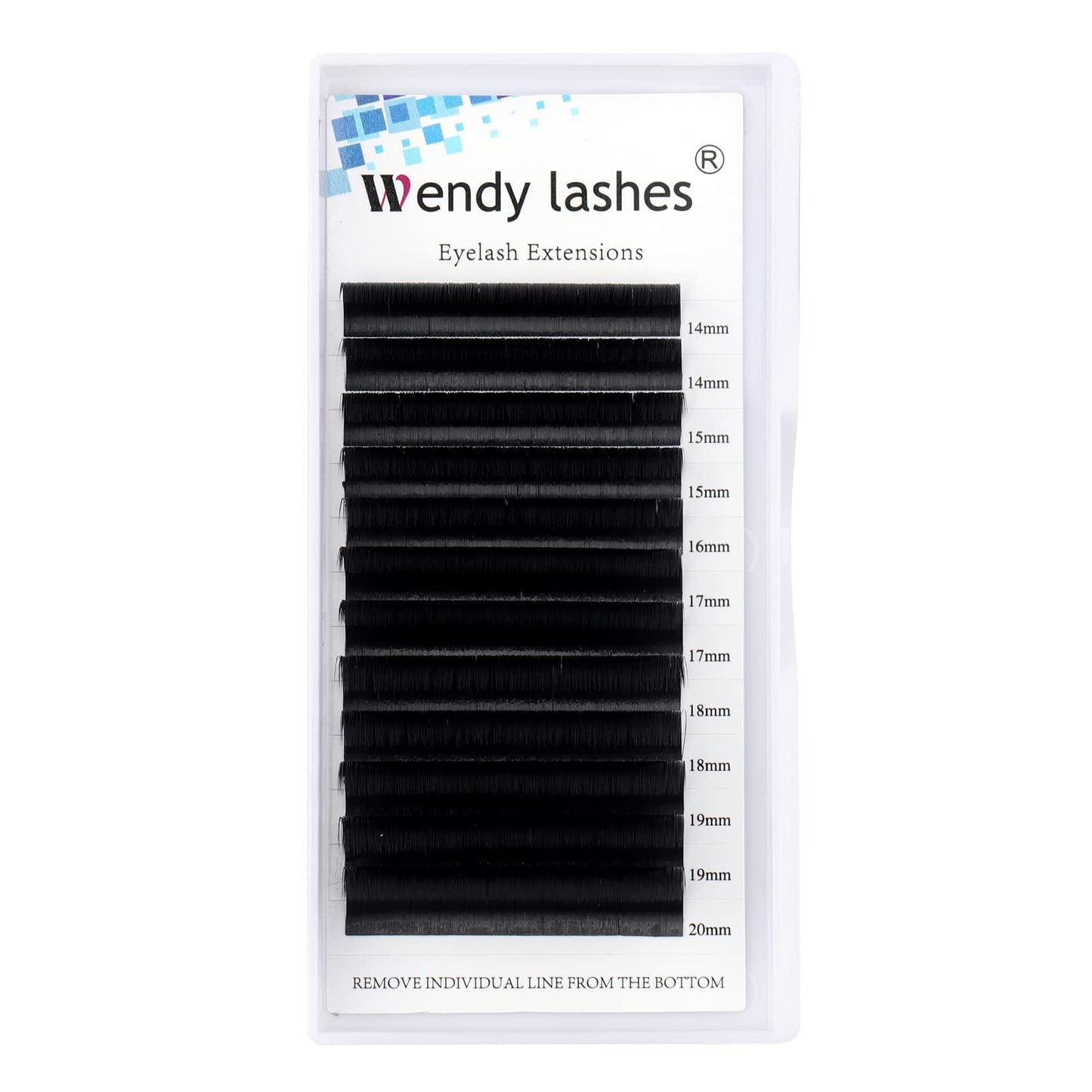 Easy Fan Lash Extensions C/D Curl Self Fanning Eyelash Extensions 3D-10D Volume Lash Extensions 0.03mm Optinal 11-20mm Length Lash Extensions Eyelash Volume Extensions (0.03-D, 14-20mm)