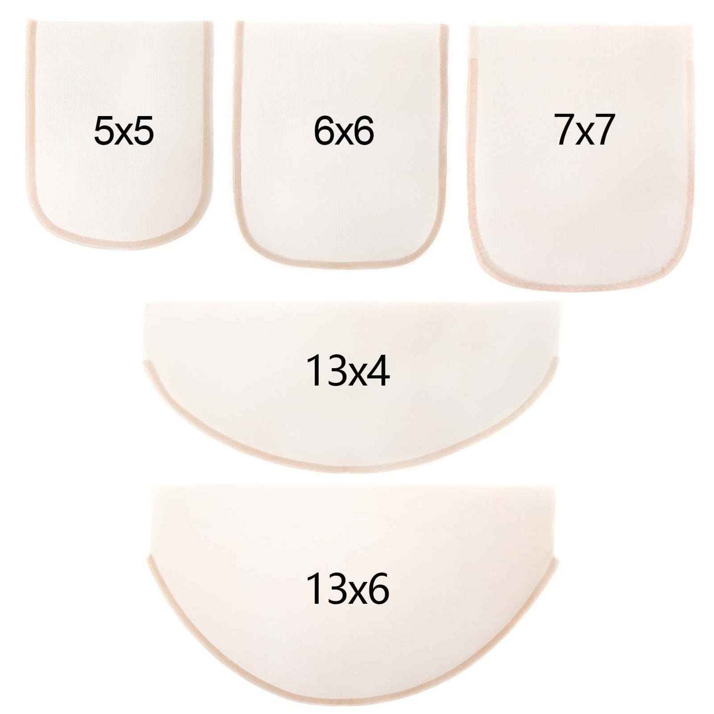 BEEOS 7x7 Skinlike Real HD Lace for Wig Making 1 Pieces, 0.1mm Ultra-thin Swiss Lace Net Base for Making Closure, Wigs Accessories for Repairing Wig Cap