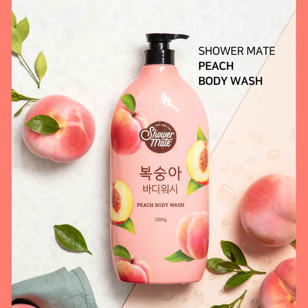 SHOWERMATE Natural Body Wash 42.3 fl oz, 1.2 kg (Peach)