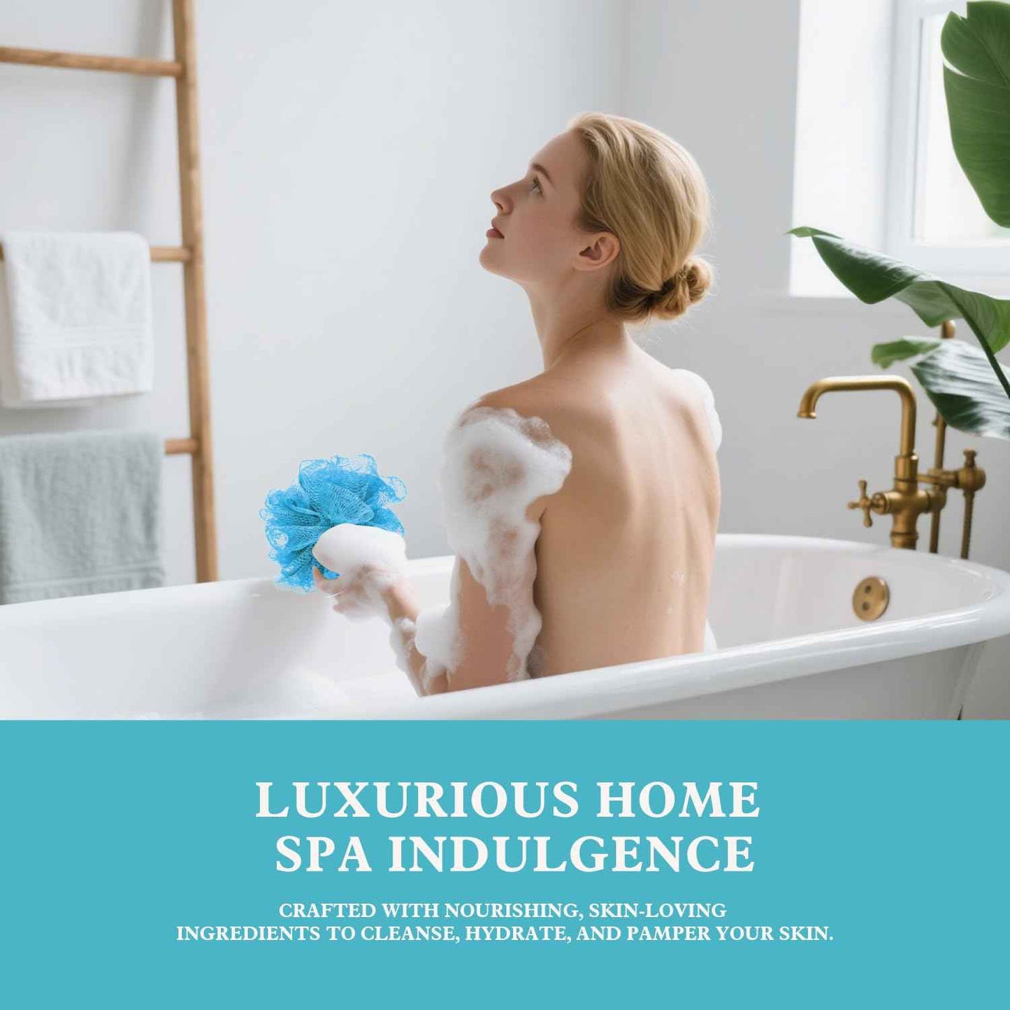 Ocean Bliss Christmas Gifts for Women Spa Basket, High Heel Bath Set with Sea Salt Scrub & Refreshing Gel, Birthday, Anniversary Gifts for Her, Best Friend, Sister