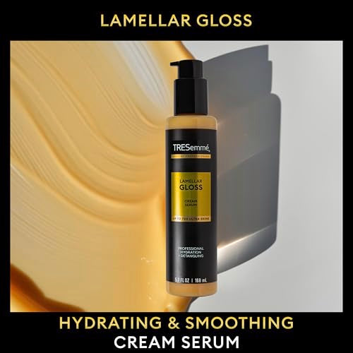 TRESemm? Hydrating & Detangling Cream Serum Lamellar Gloss Ultra Shine Up to 72H 5.7 Fl Oz | Hydrating, Detangling, Ultra Shine, Up to 72H