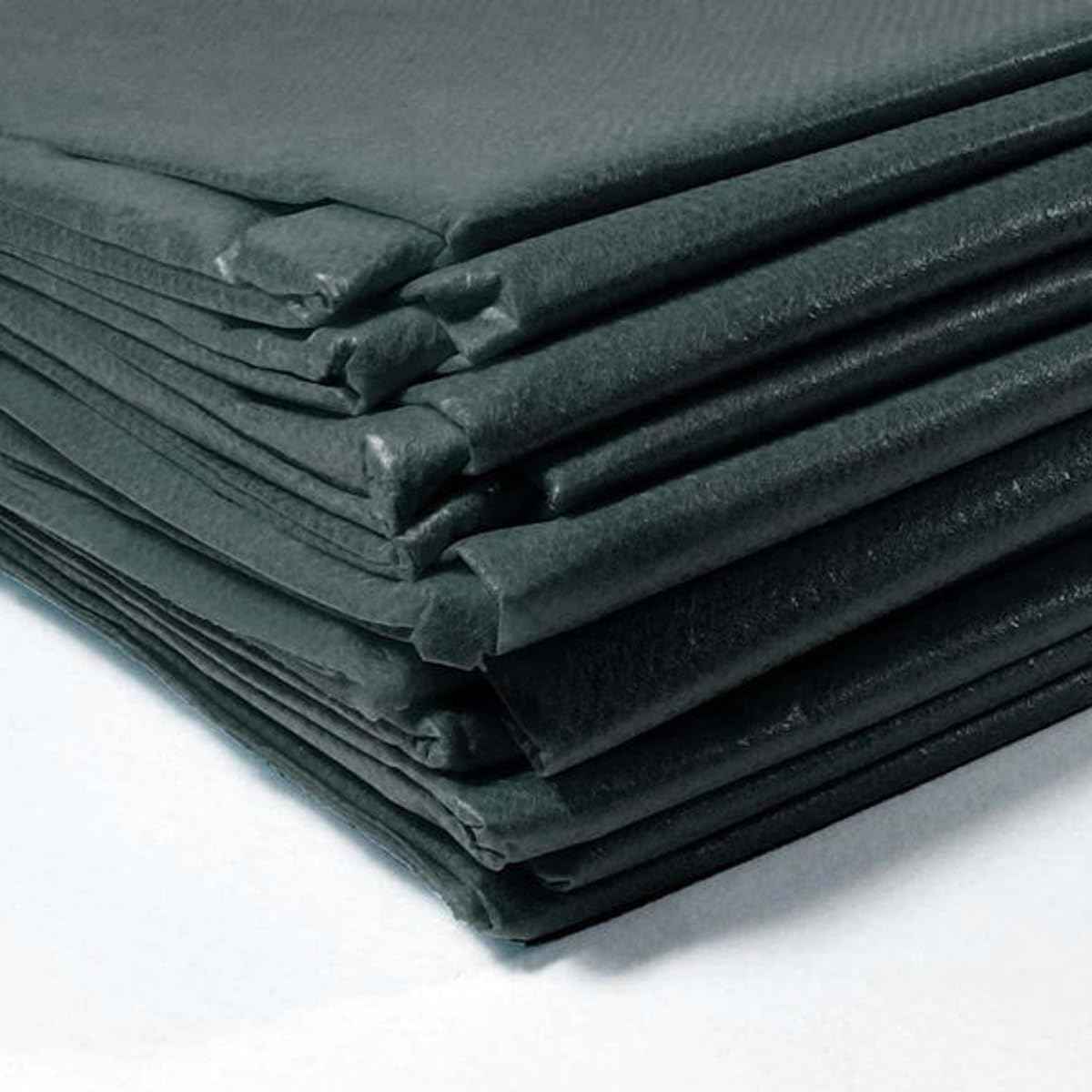 Tattoo Bed Covers Disposable Massage Table Sheets, 40" x 90" (Pack of 10) Black Drape Sheets, Thick Soft Nonwoven Waterproof Chair Cover for Tattooing Supplies Medical, Fluid and Barrier Protection