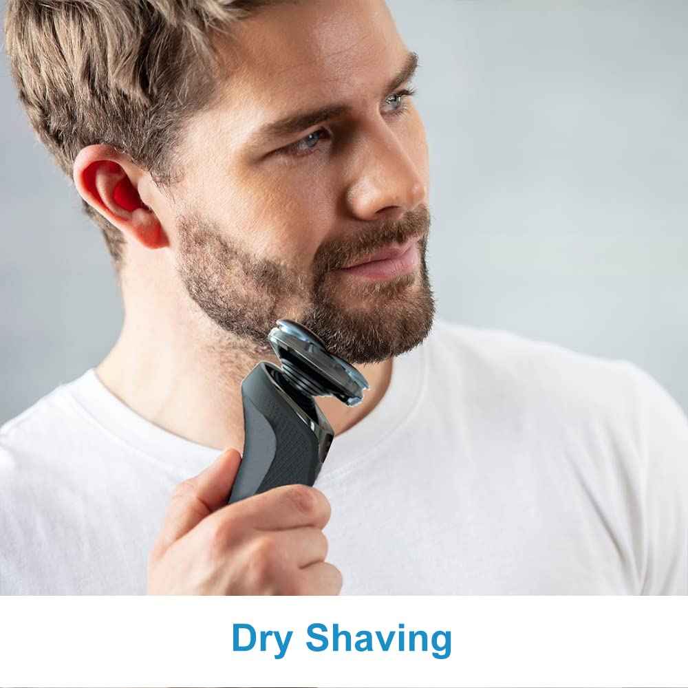 SH50 Replacement Heads for Philips Norelco 5000 Series (S5xxx, AT7xx, AT8xx, PT7xx, PT8xx) - Electric Shaver Blades & Cutters Compatible with Series 5000, AquaTouch, PowerTouch Shavers 6-Pack