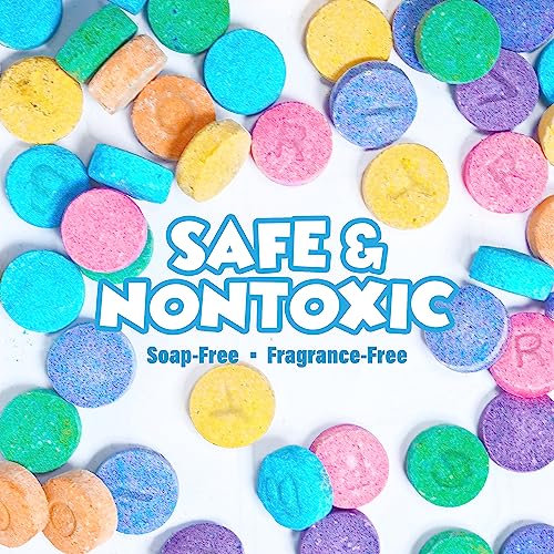 Tub Works Bath Color Fizzies 150 Count for Kids