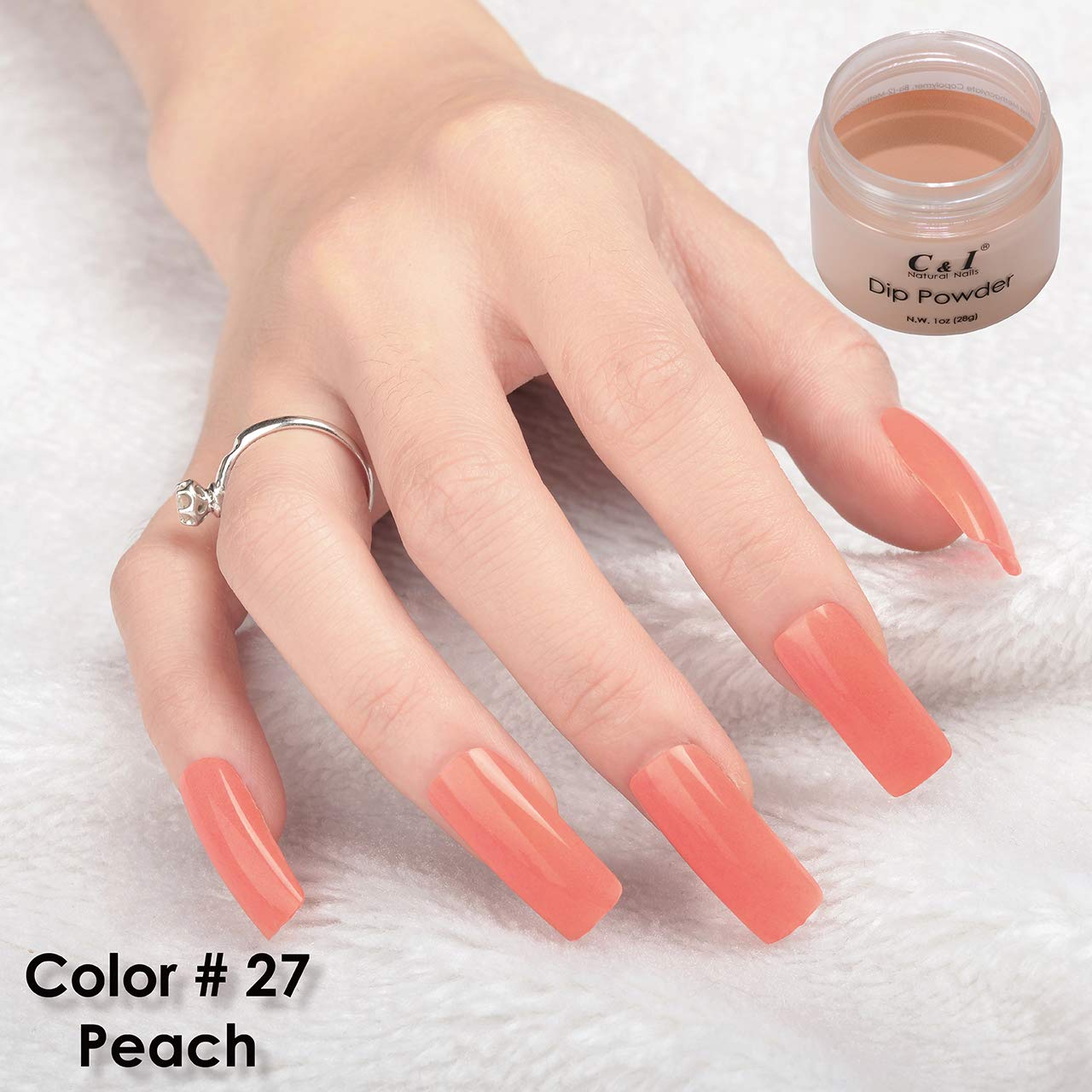 C & I Dipping Powder Color No.027 Peach Yellow Color System