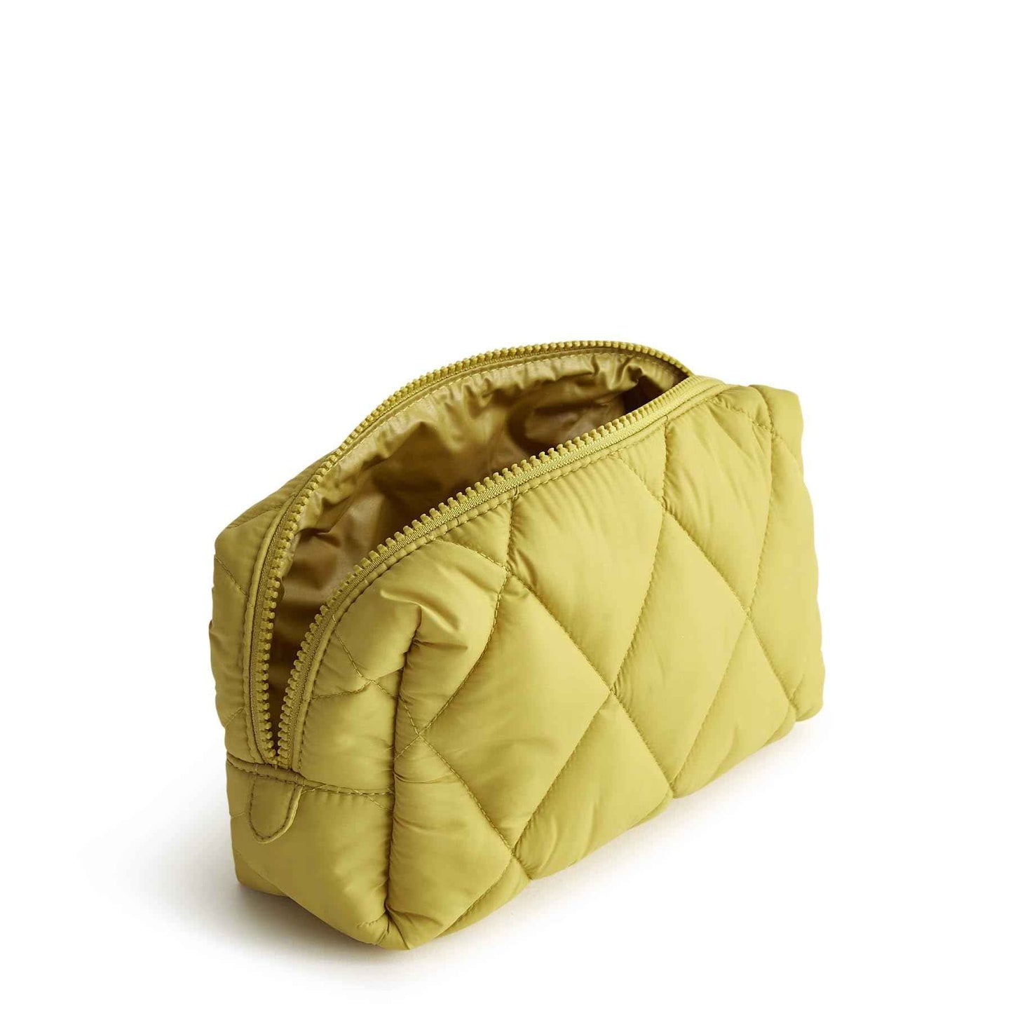 Vera Bradley Women's Featherweight Medium Cosmetic, Golden Olive, One Size