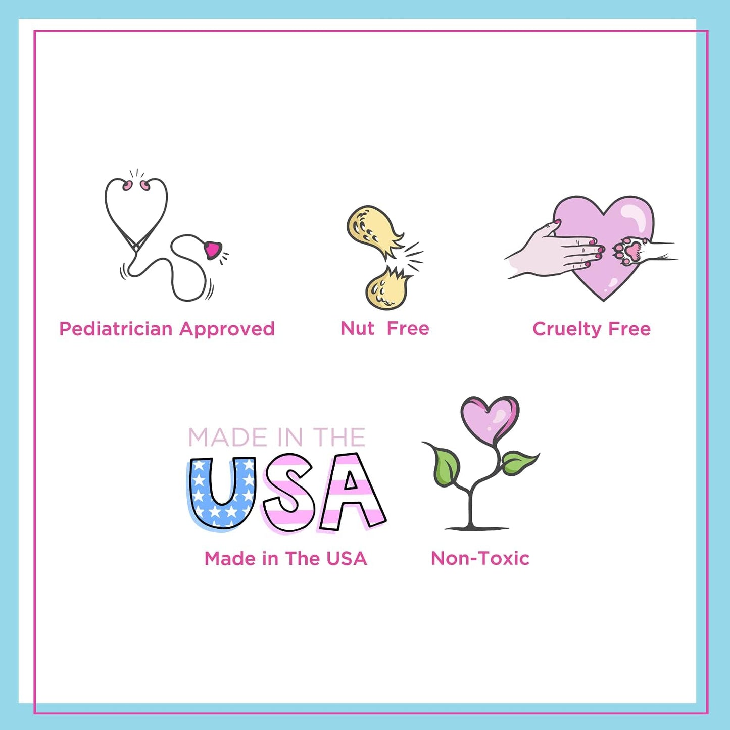 Petite 'n Pretty Makeup Set for Kids (Go for the Bronze) - Makeup for Tweens & Teens - Feathered Volumizing Mascara, Multi Stick for Eyes & Cheeks, Lip Balm, Made in the USA
