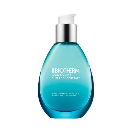 Biotherm Aquasource Aqua Bounce Super Concentrate, a Hyaluronic Acid Moisturizer, Super-Hydrating Face Serum with Hyaluronic Acid, for Dry, Dehydrated Skin, Softens and Plumps, 1.7 Fl. Oz