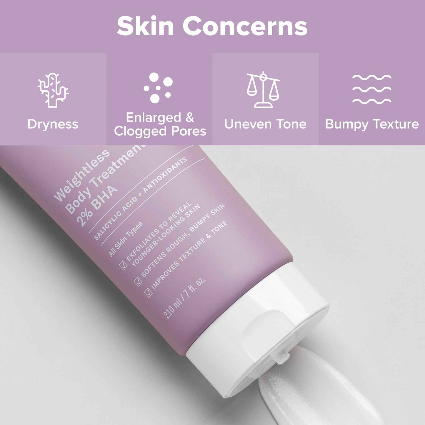 Paula's Choice Weightless Body Lotion Treatment 2% BHA, Salicylic Acid & Chamomile Lotion Exfoliant, Body Moisturizer for Keratosis Pilaris (KP) Prone Skin & Clogged Pores, Fragrance-Free