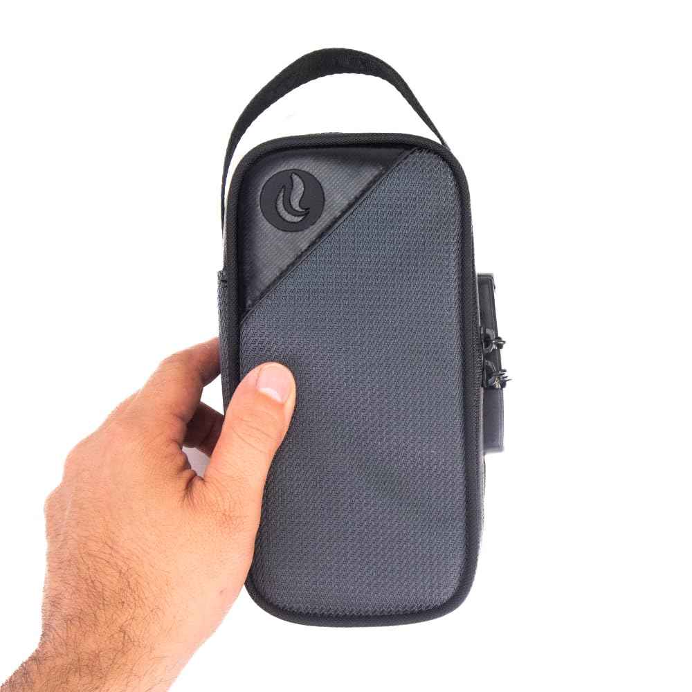 Skunk Sidekick Smell Proof Case w/Combo Lock - SK9 Premium odorless Technology (Slate Gray)