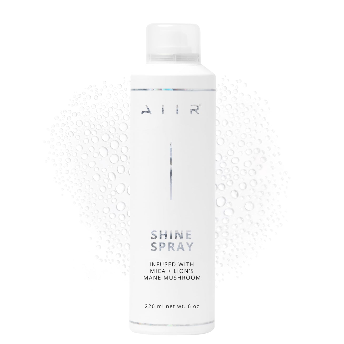 AIIR Shine Spray - Hair Smoothing Spray for Glossy Sleek Hair, Humidity and Frizz Shield Spray, Gloss Shine Spray, Lightweight Spray Coats and Protects Hair, Enhance Shine & Color with Reflect, 6 oz