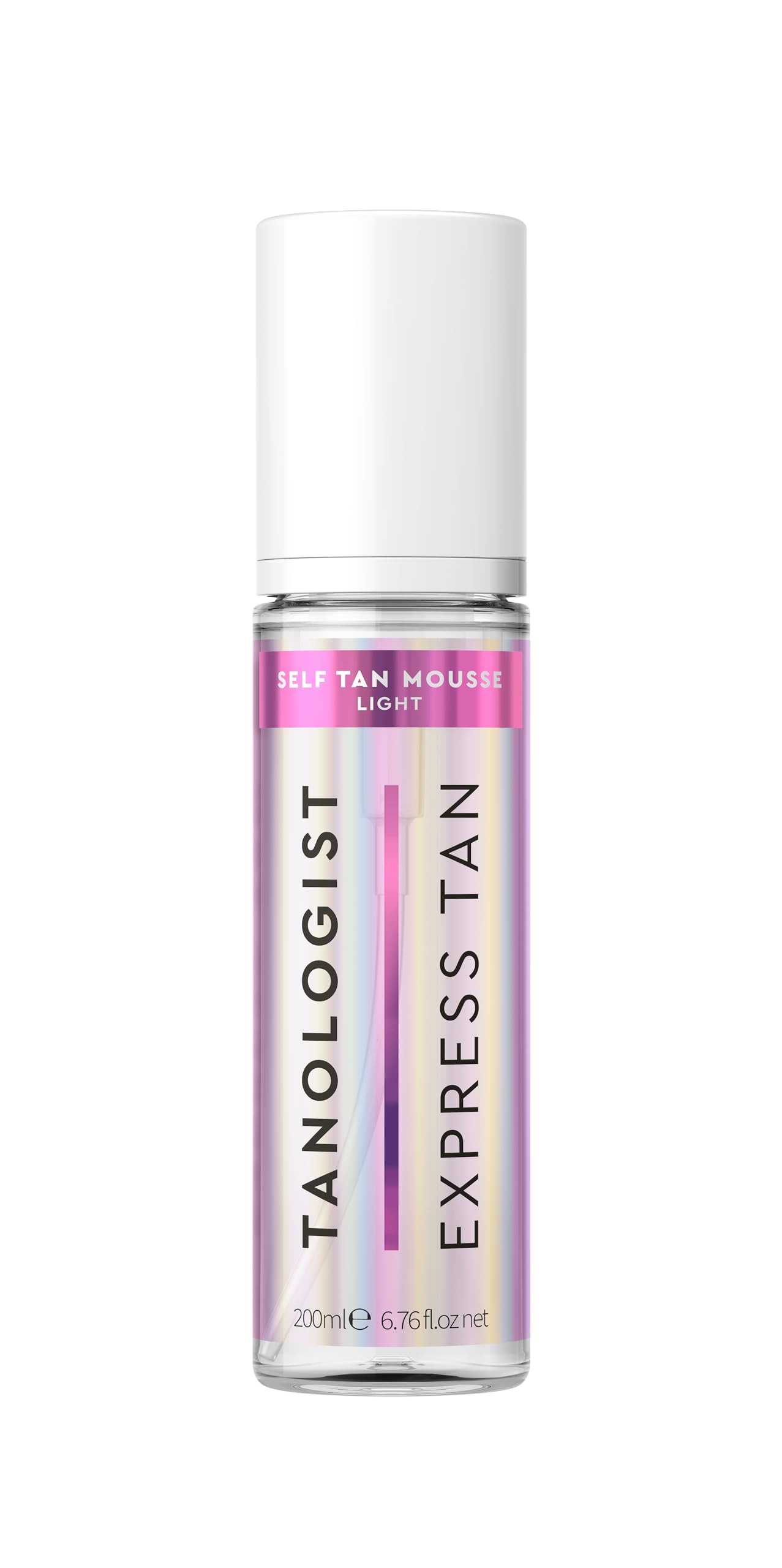 Tanologist Express Self Tan Mousse, Light - Hydrating Sunless Tanning Foam, Vegan and Cruelty Free - 6.76 Fl Oz