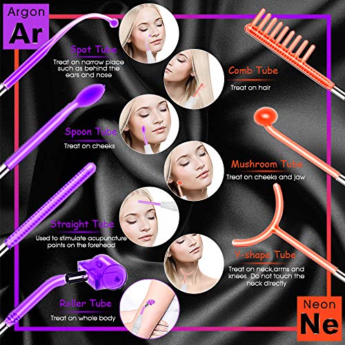 Meifuly High Frequency Wand Portable Machine with 7 Tubes