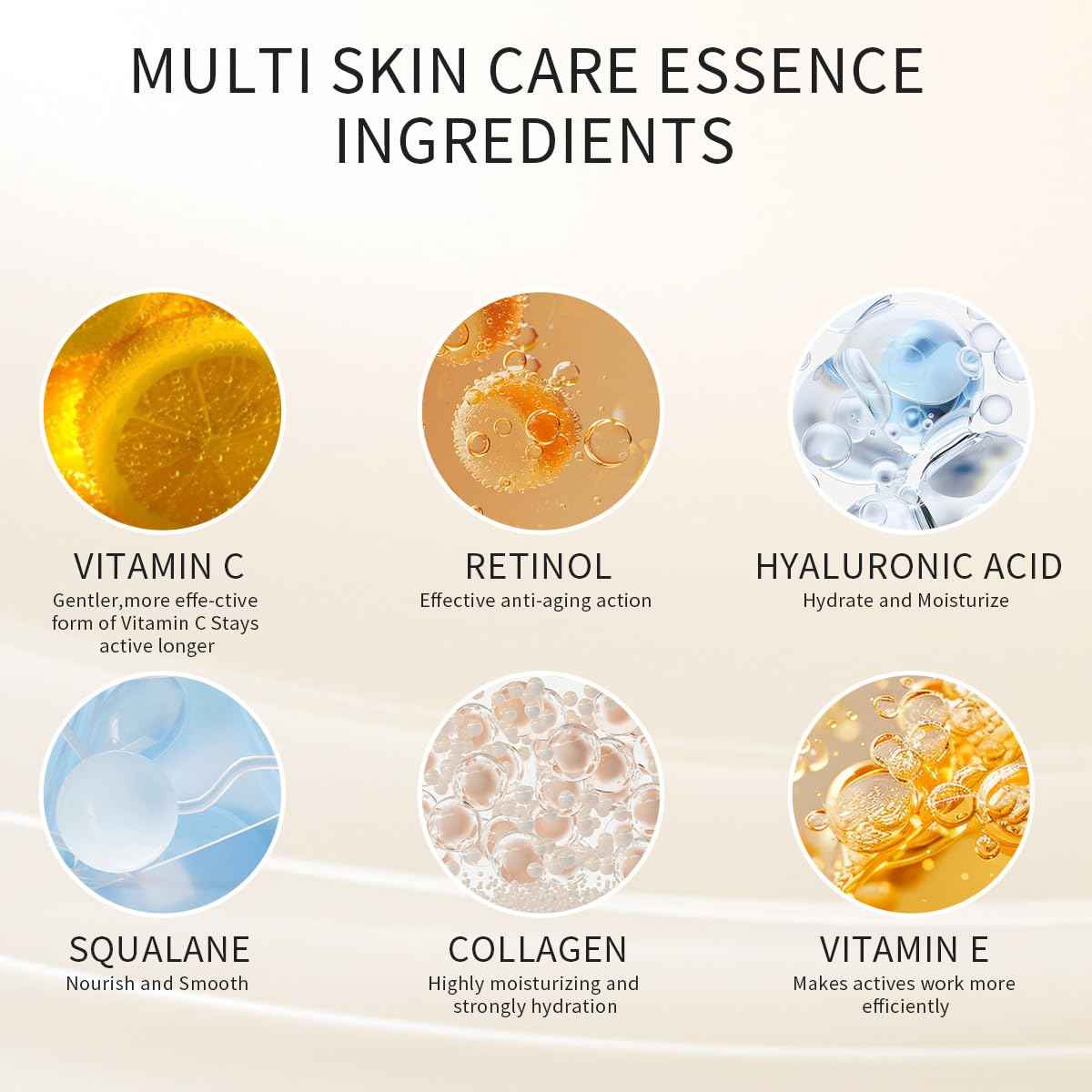 Vitamin C & Retinol Serum Capsules Set – 48 pcs VC for Morning + 48 pcs VA for Evening - Anti-Aging & Anti-Wrinkle Skincare Face Serum - Smooth Fine Lines Hydrate & Firm Skin - Travel-Friendly Gifts