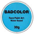 Light Blue Face Body Paint - Non-Toxic Water Activated 30g