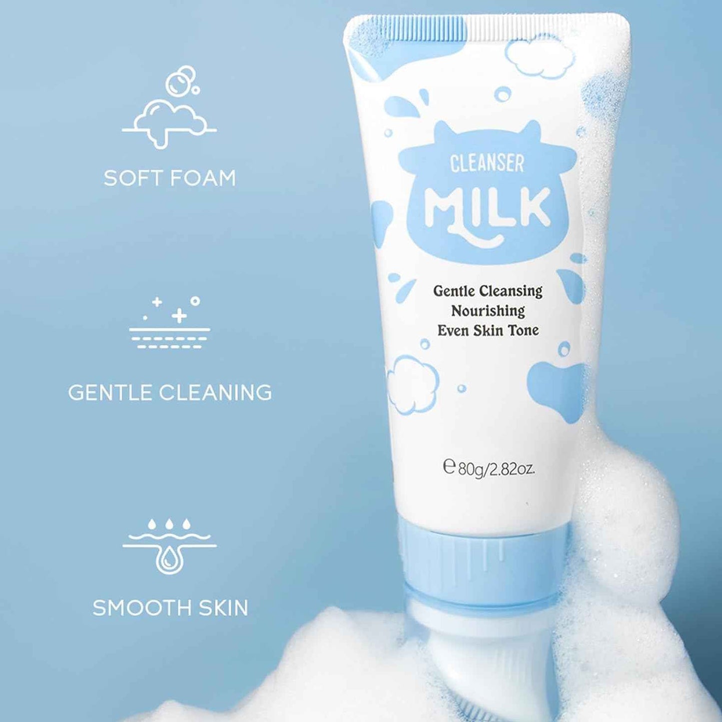 8 IN 1 Milk Skincare For Girls 10-12, Hydrating Set Skin Care For Kids, Kids Skincare Sets For Girls 8-10, Kids Skin Care Set For Girls Ages 8-12, Skincare For Teens Girls & Women 8PCS